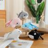 Peluche Delfino & Balena Squalo Peluche Portachiavi Ciondolo per Borsa per Ragazze