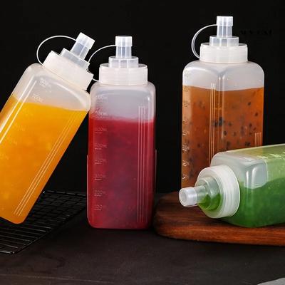 800ml/1000ml Omáčka Ocet Olej Kečup Omáčka Omáčka Kuchyňské doplňky Omáčka Plastový dávkovač koření Stlačovací láhev