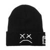 Fashion Sad Crying Face Winter Warm Caps Sport Beanie Hat
