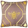 Bee Deco Geometric Cushion Cover