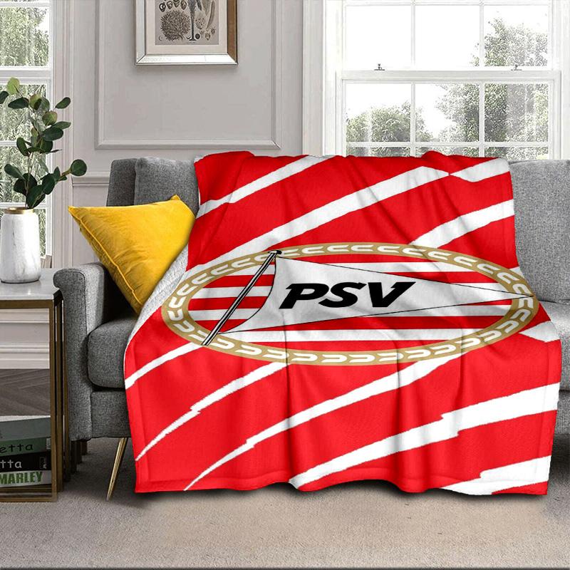 Psv Eindhoven Επανασχεδιασμός Φορητή Κουβέρτα/Μαλακή Κουβέρτα Κλινοσκεπάσματα Κατάλληλη για Ταξίδια Κάμπινγκ Σαλόνια Γραφεία Καναπέδες Δώρα για Φιλάθλους