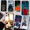 Rapper K-Kendrick Lamar Phone Case For iPhone 17,16,15,14,13,12,11 Plus,Pro Max,XS,Soft Silicone Black Cover