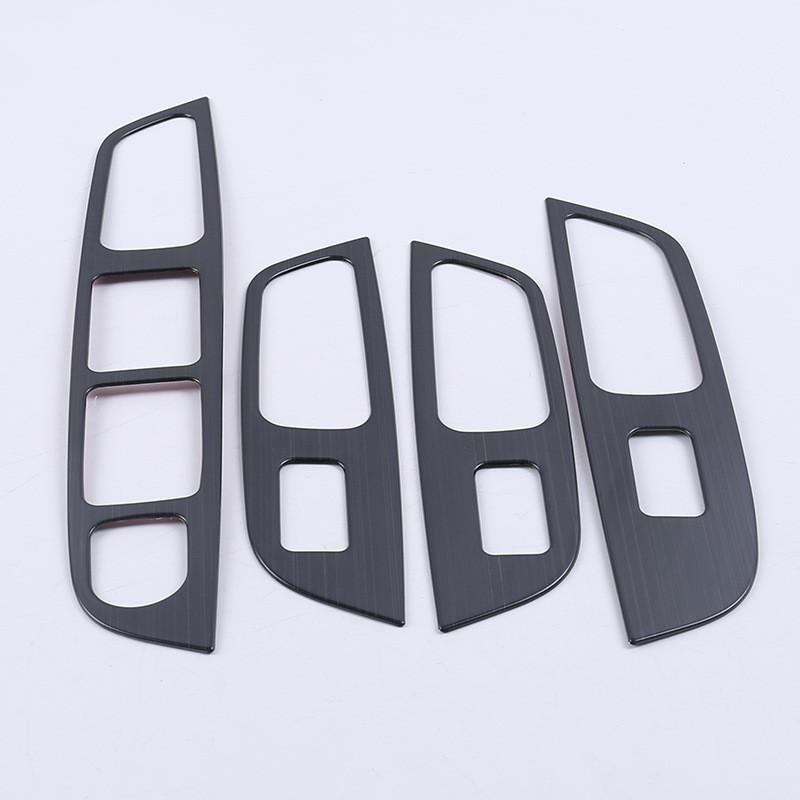 For Geely Coolray SX11 2018-2023 Car Window Button Glass Lifting Switch Panel Cover Door Armrest Knob Frame Sticker Accessories