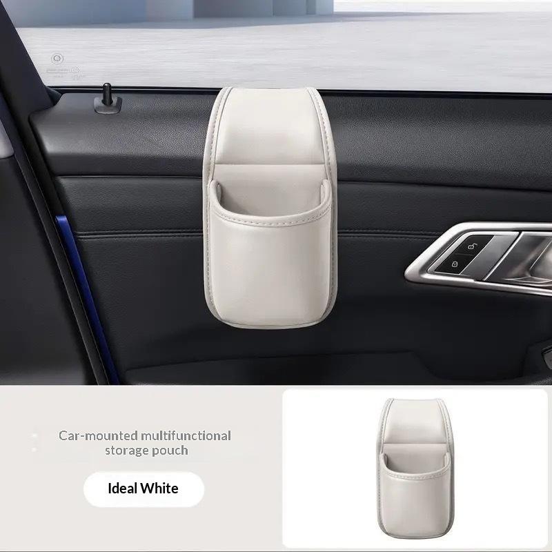 Car Door Side Storage Pocket Multifunctional Water Cup Holder Phone Organizer Car Beverage Holder Auto Interior Accessories