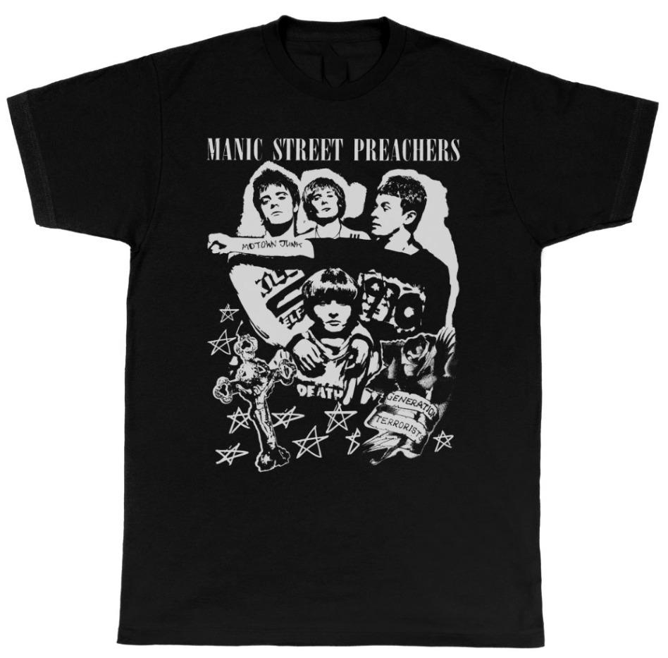 Camiseta Manic Street Preachers “Generation Terrorists” para Hombre Mujer Tops talla S-4XL