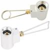 Gas Canister Adapter Small Metal Design for Stove Camping Quick Connecting Propanes Tanks Refueling Outdoor Cooking Tool