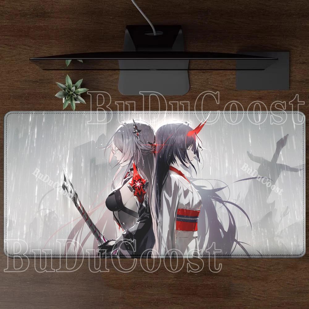 Honkai Star Rail HSR Acheron Mouse Pad Rug HD printing Desk Mat Anime Cute girl Gaming Office Keyboard Anime Large Game Mousepad