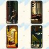 E-edward H-hopper Artwork Phone Case for Samsung S26 S24 S22 S25 Ultra S9 S20 FE S23 Plus S10 S21 Shockproof Funda Cover