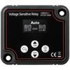 Dual Battery Isolator Kit, 12V 140 Amp, Manual and Automatic VSR Voltage Sensitive Relay with Voltmeter, LCD Screen, Smart Battery Isolator,