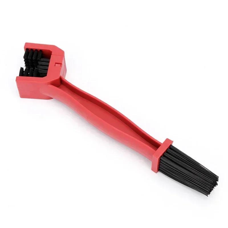 Motorcycle Chain Brush Cleaner Plastic Bicycle/Moto Brush Clean Chain Cleaner Outdoor Scrubber Road Care Tools Motorcycle Parts