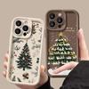 Merry Christmas Tree Phone Case for iPhone 17 16e 16 15 14 13 12 11 Air Pro Max Mini XR XS X 7 8 6 6s Plus Soft TPU Back Cover