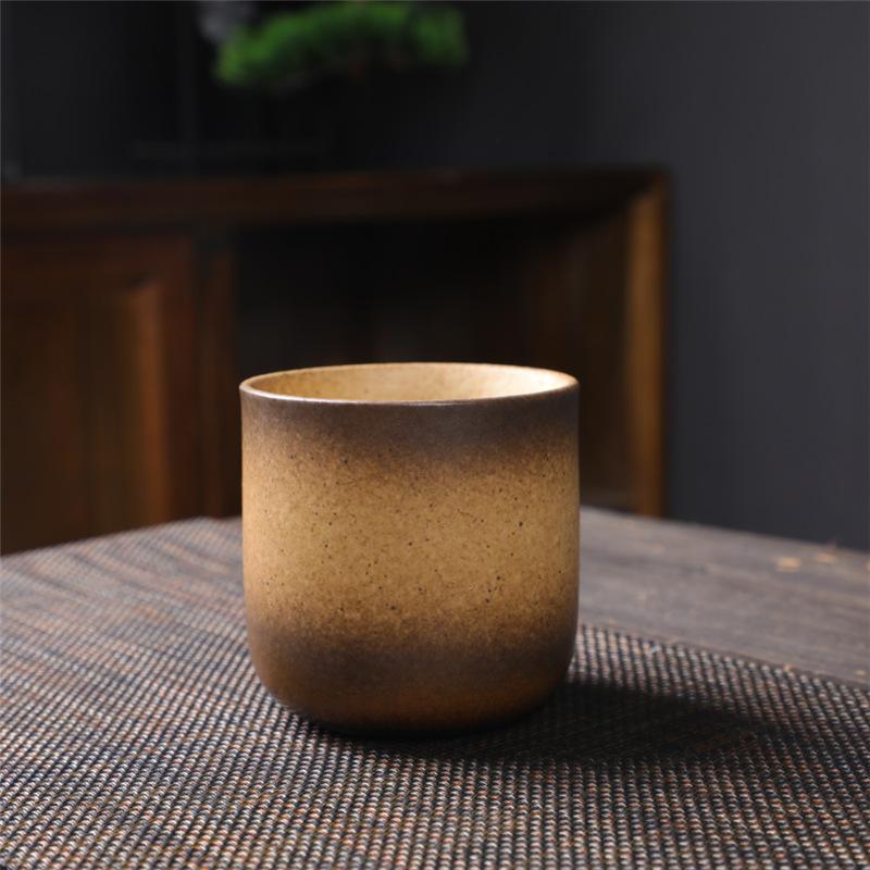 Ceramic Cup Household Coffee Cup Creative Water Cup Vintage Breakfast Cup Old Cup