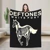D-Deftoness Nu Metal Blanket Quality Super Warm Throw Blanket Winter Children Couch Chair Pattern Bedspread