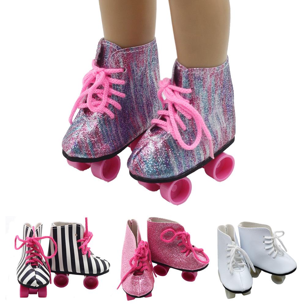 Dolls Accessories Shoes Roller Skates Sports Shoes 7cm Long No. 266