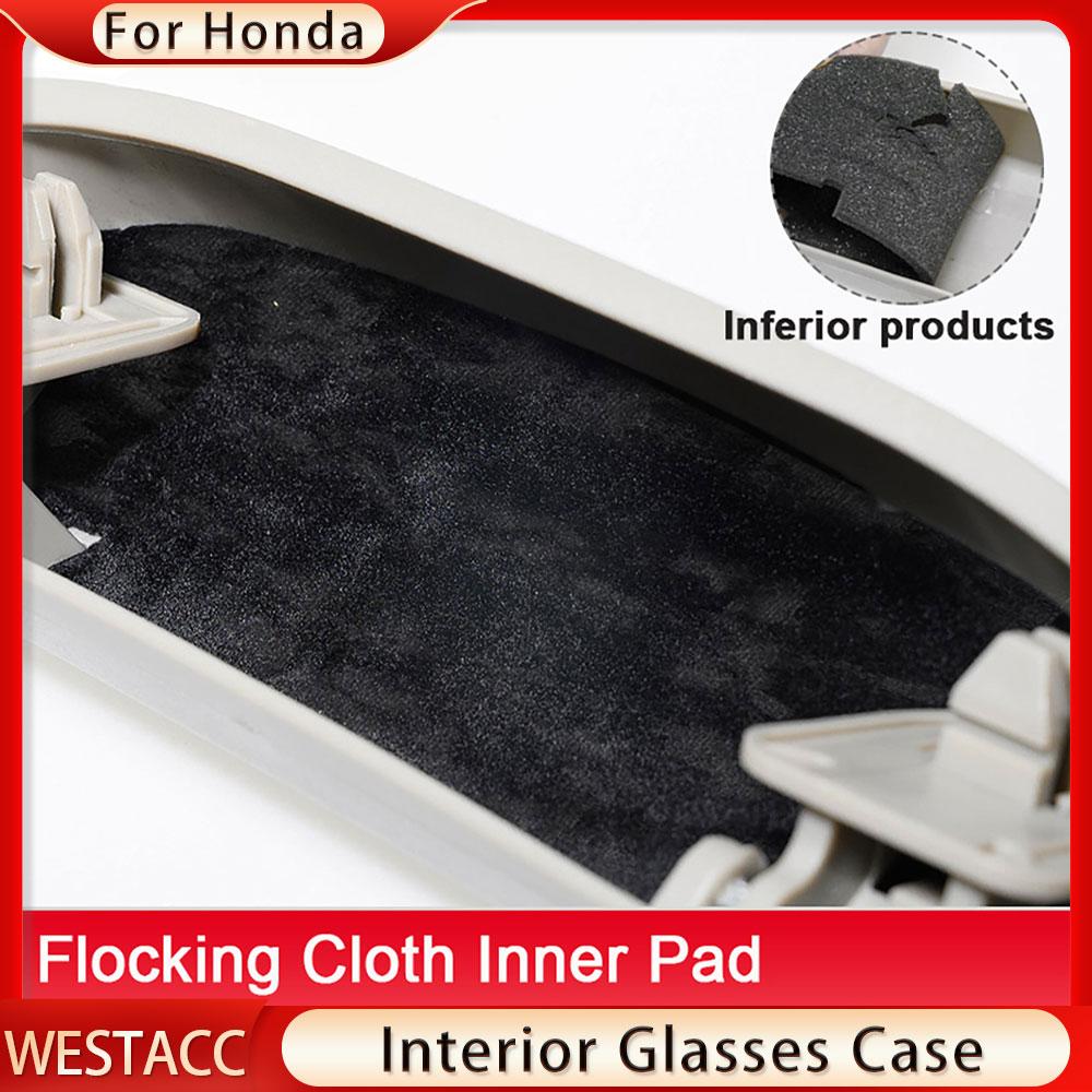 Car Sunglasses Holder Glasses Case for Honda CRV Vezel HRV HR-V FIT JADE City Civic Accord Odyssey Glasses Holder