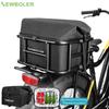 NEWBOLER E-Bike Cargo Rack Bag Iron Large Capacity Bike Basket Rear Rack Bike Baskets for Outdoor Travel Shopping MTB Road Bike
