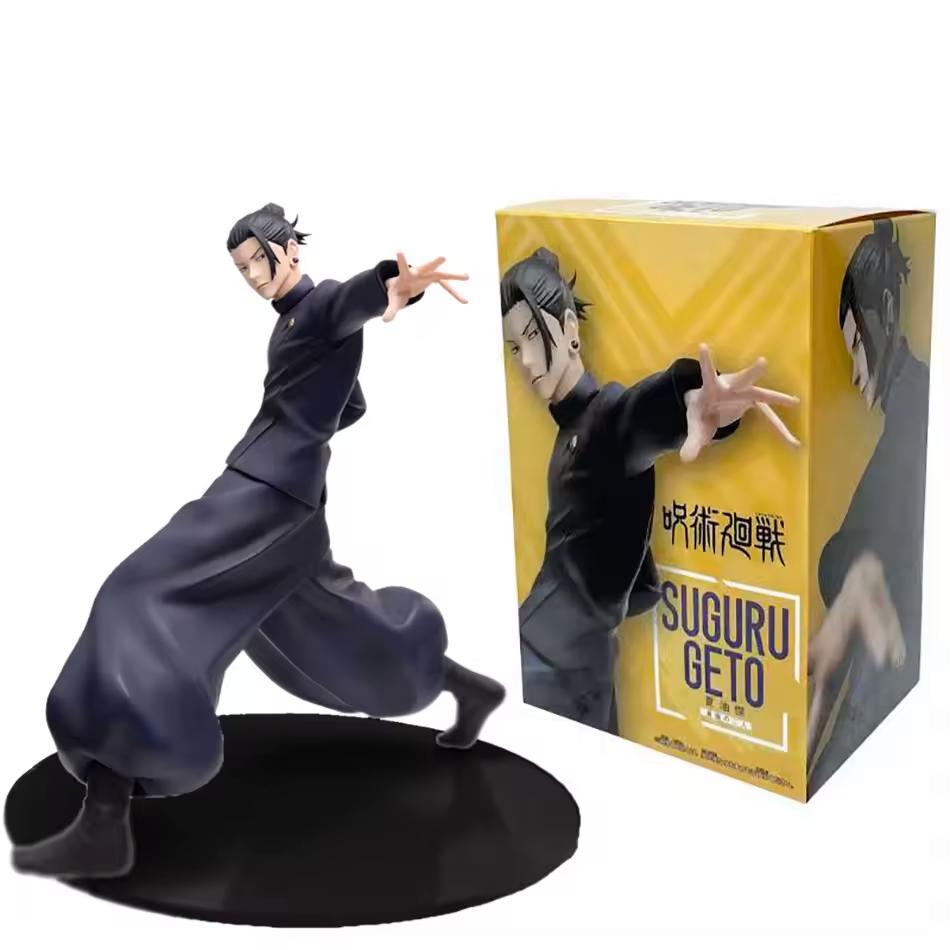 15cm Anime Modell Nudelstopper Satoru Gojo Actionfigur Geto Suguru Figur PVC Weihnachten Kinder Geschenke Erwachsenen Set Figur Puppe Spielzeug