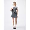 Side Pleats Skirt Model