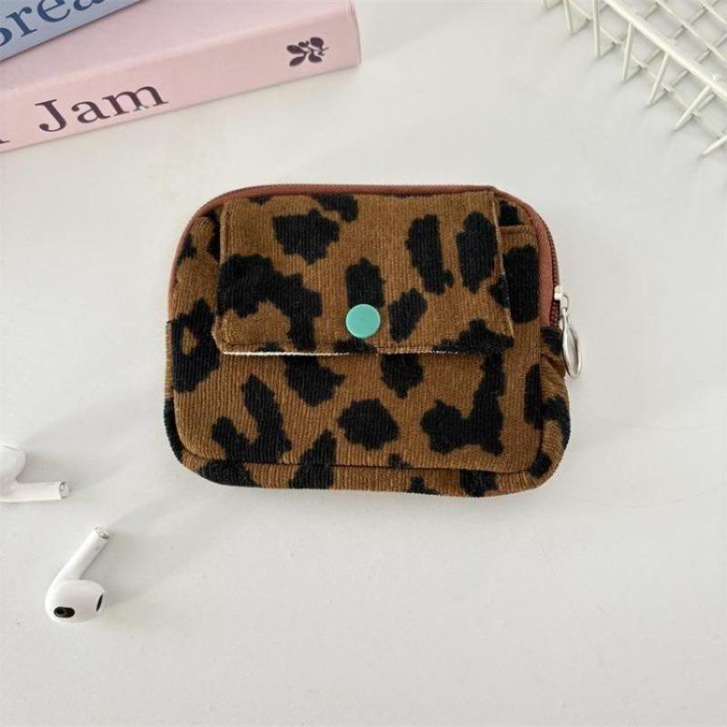 Cute Cartoon Floral Quilting Document Storage Bag Card Wallet Coin Purse ID Card Holder Driver's License Holder Badge Holder