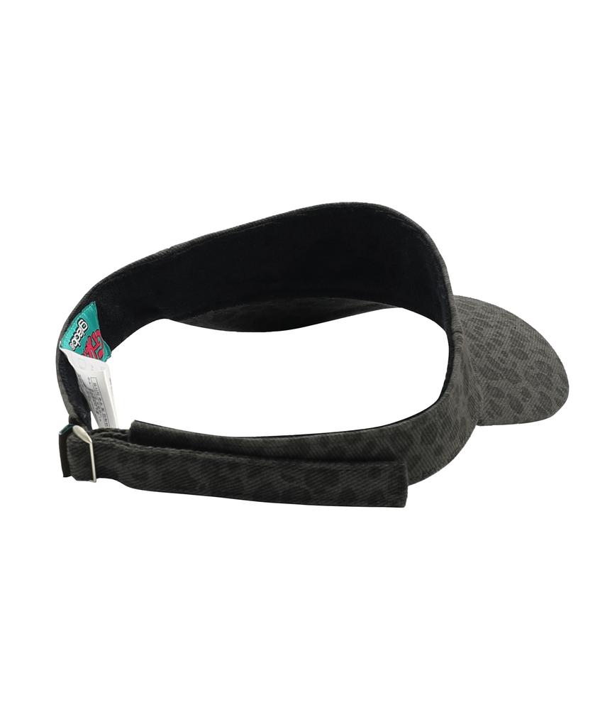GLACK Gc080 Netto Leopard Sun Cap (Charcoal Gray)
