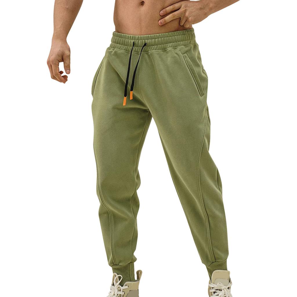 Casual Sports Pants Men's Loose Leggings Long Panel Fitness Running Training Pants