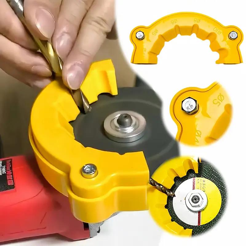 1PC Drill Bit Sharpener Suitable for All Drill Bits, Suitable for Angle Grinder Accessories, Drill Bit Sharpener