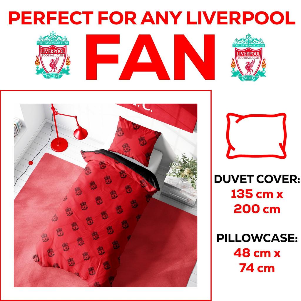 Liverpool FC Reversible Duvet Set