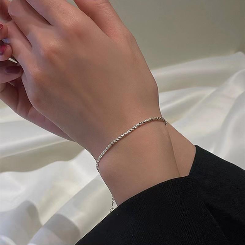 European-American Fashion Three-Layer Flat Snake Chain Layered Necklace for Women - Metal Cross Clavicle Chain