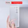 Ultra Thin Matte Silicone Soft Case For Samsung Galaxy S23 S22 S21 Plus Ultra Note 20 A53 A73 A33 A23 A13 A03 Frosted Back Cover