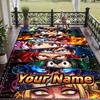 Custom Text My Hero Academia Pattern Floor Rug Soft Indoor Carpet Mat Living Room Bedroom