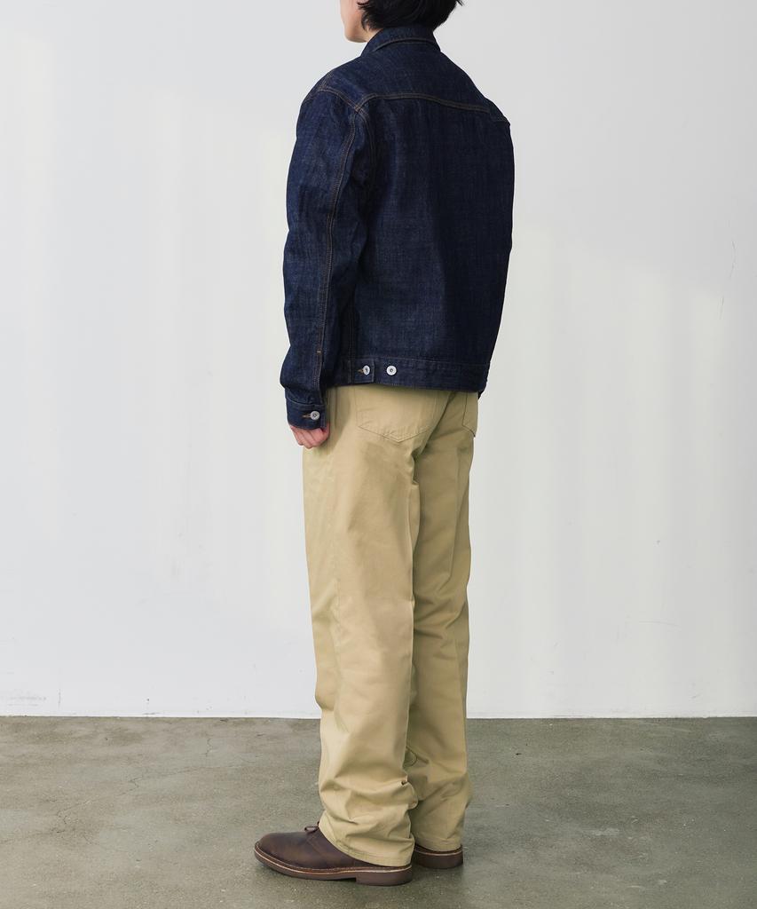 DENMADE Den0661 Wide Chino Pants (Beige)