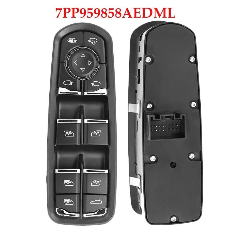 Electric Power Close Window Panel Switch For Porsche Panamera Cayenne Macan 2010-2018 7PP959858AEDML 7PP959858RDML 7PP959858MDML