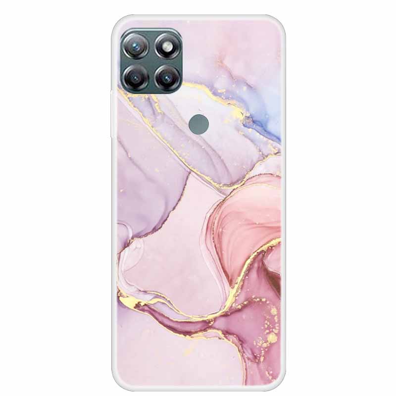 For Lenovo K12 Pro Cases K 12 K12Note Marble Clear Soft Silicone Shockproof Covers For Lenovo Lemon K12 Pro TPU Coques K12 Note