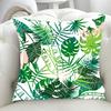 Federe Decorative per Cuscini Foglia Verde Copricuscino per Sedia x Federa Decorazione Autunnale Cuscini Abbraccio Corpo Divano