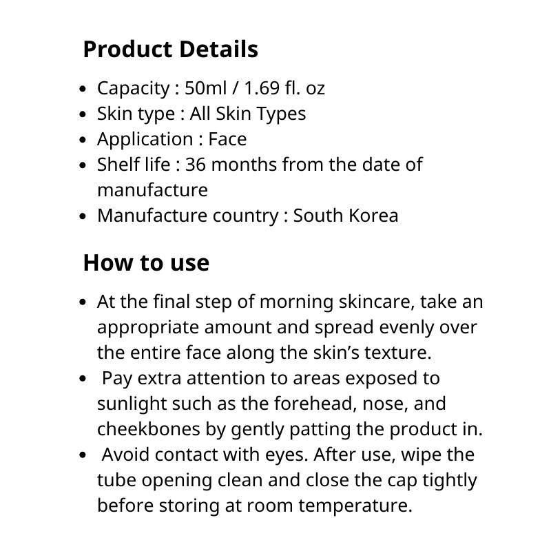 Hera NEW 2026 UV PROTECTOR TONE-UP Peach SPF50+ / PA++++ 50ml