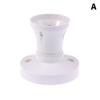 High-Power E27 Screw Ceiling Lamp Head Led Lamp Holder Desktop Led Lighting Base Socket Home Heat Resistant Round Lamp Holder