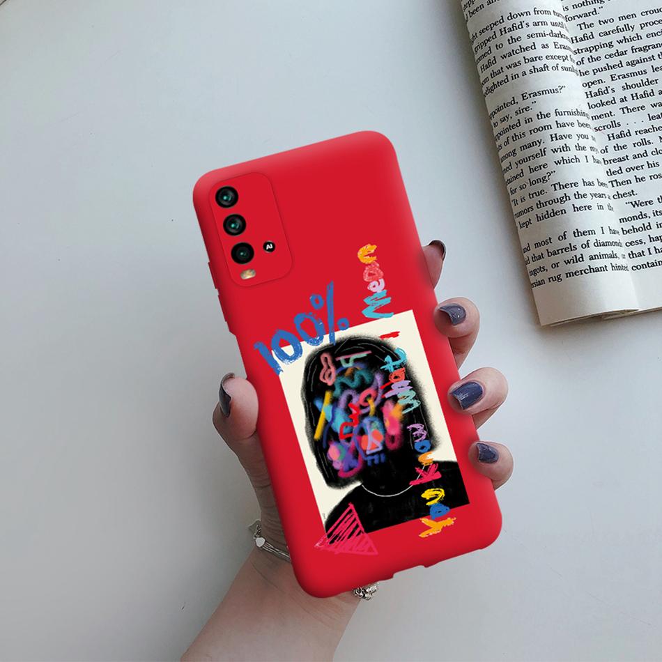Love Heart Case For Xiaomi Redmi 9T Redmi9T 9 T T9 Cover 2021 Cactus Avocado Soft Silicone Phone Case Coque Fundas Bumper 6.53"