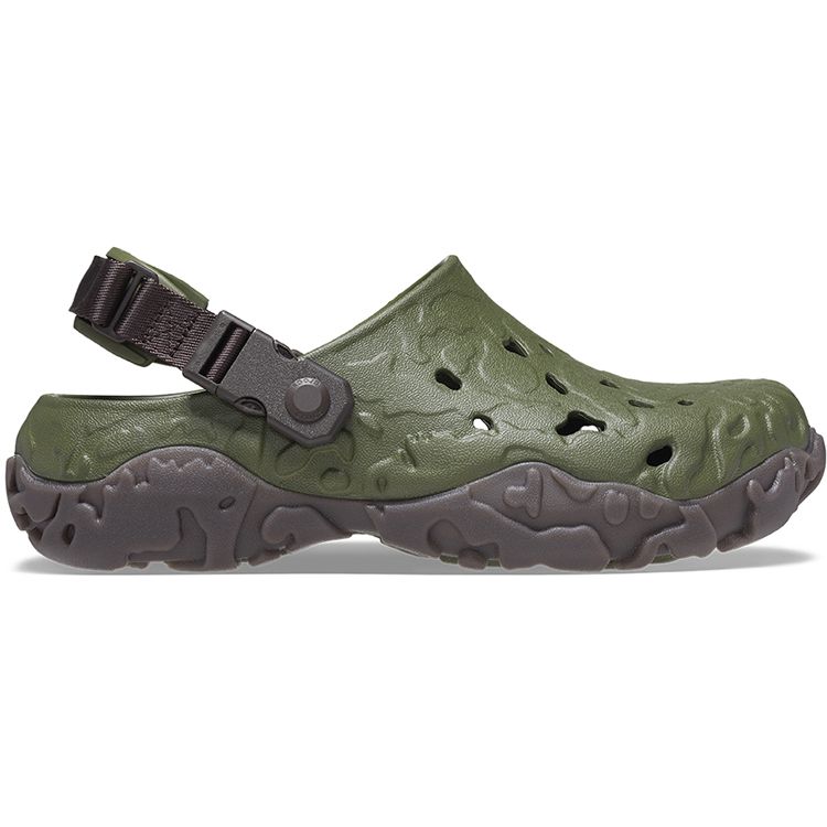 Crocs All-Terrain Atlas Clog Unisex Army Green Espresso 208391-32C