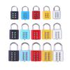 Password Code Combination Padlock Zinc Alloy Suitcase For Luggage Travel Code Anti-Thieft Lock Code Keyed Smart Lock