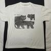 T-Shirt Cocteau Twins Anni '90 Bianca Manica Corta Design Raro