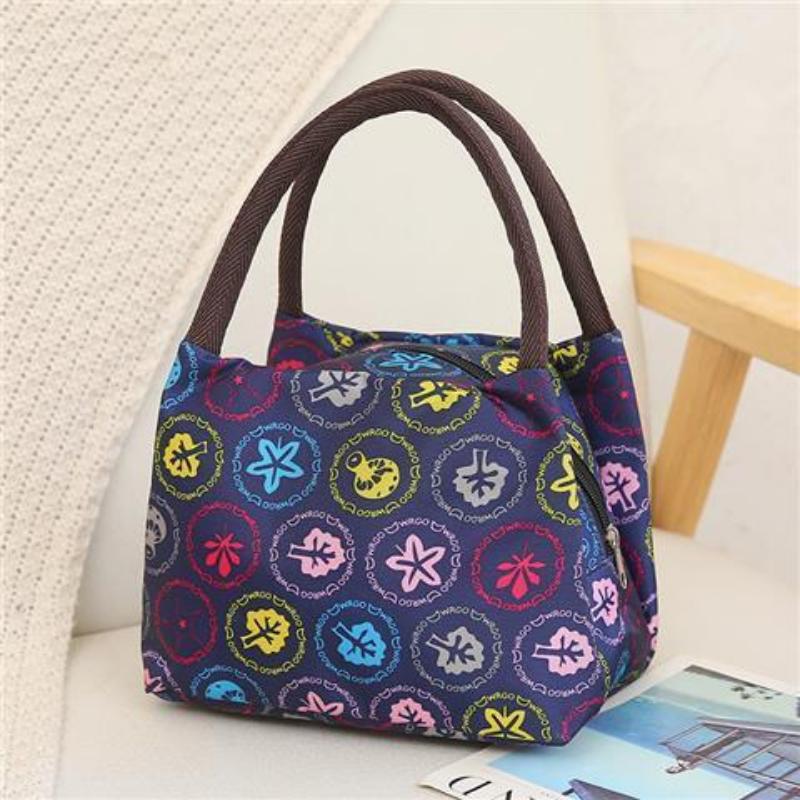 Japanse Canvas Tote Bag Bento Bag Geïsoleerde Tas Lunchbox Tas Moedertas Tote