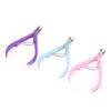 1Pc Maniküre Edelstahl Schere Nagel Häutchen Clippers Kunststoff Griff