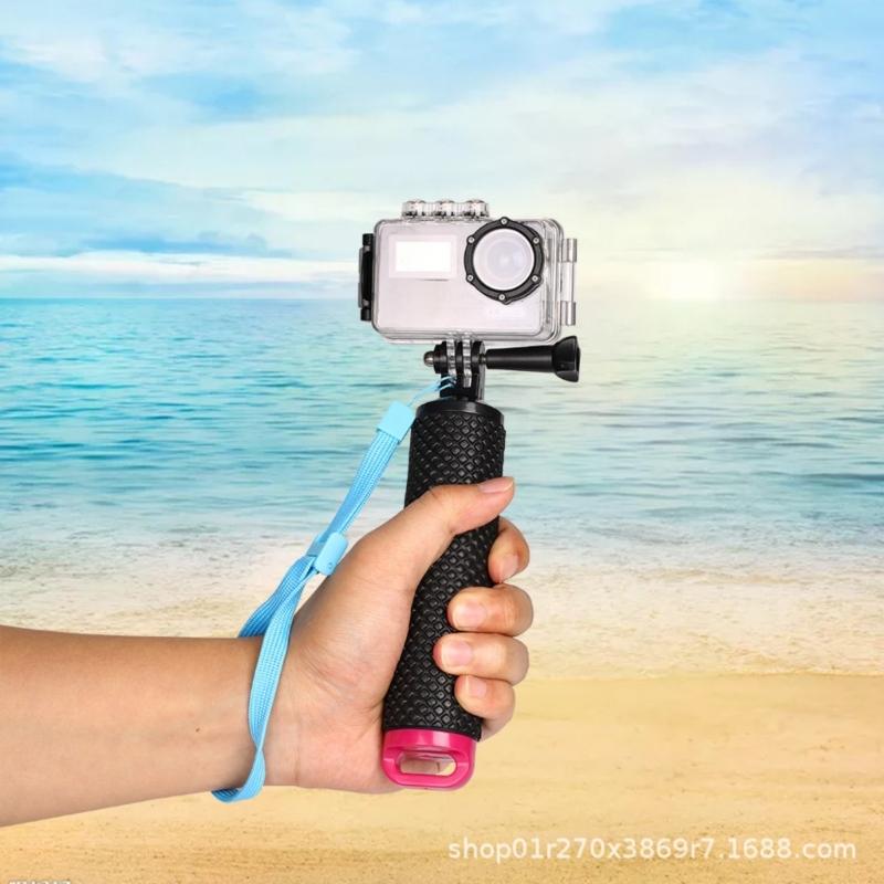 Action Camera Floating Grip Compatible for Action Cameras Models Design for Water Activity and Underwater Photography