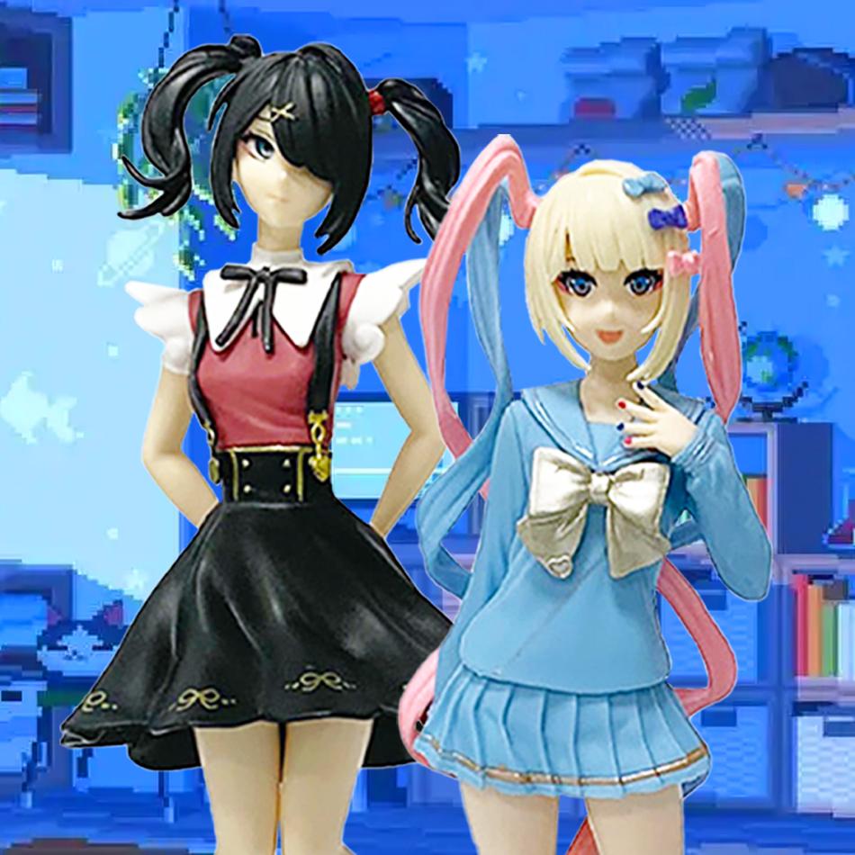 NEEDY GIRL OVERDOSE KAnge Regenpuppen Figur Ornamente Geschenk Verkauf Virtueller Uploader PVC Sammlermodell Ornamente Spielzeug