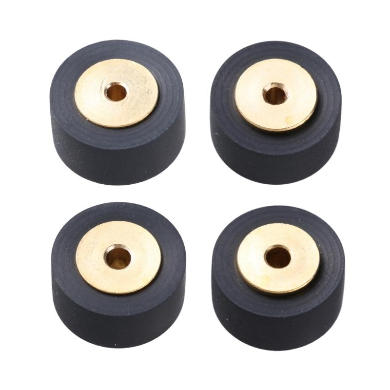 Tape Player Belt Pulley Wheel Rubber Pinch Roller 13.5x7x6.5/13.5x8x6.5 for Recorders Ensures Stable Sound & Durability