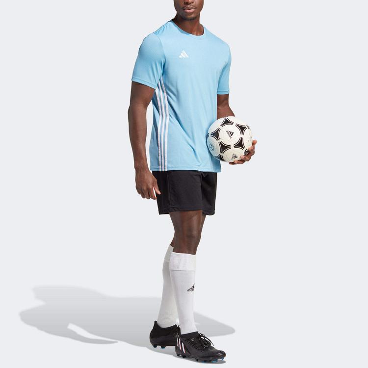 Adidas Soccer Jerseys Men's Blue Moderate Straight Fit IA9145