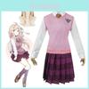 Danganronpa V3 Akamatsu Kaede Cosplay Costume Full Set Exquisite Uniform Design