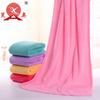 Korallenfleece weich saugfähig 70 * 140 Badetuch langes Fleece verdickt großes Handtuch großes Badetuch