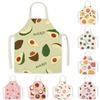 Stain-resistant Children Apron Fruit Pattern Dressing Bib New Household Apron Home Use