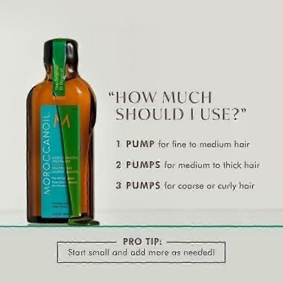 Moroccan Oil Hair Treatment The Original Bottle for All Hair Types, 100ml 25-26